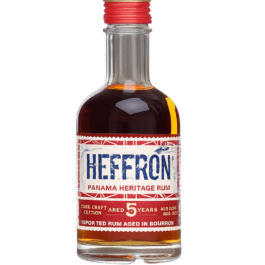 Heffron 5-Year Old Rum 38% ABV, 200 ml